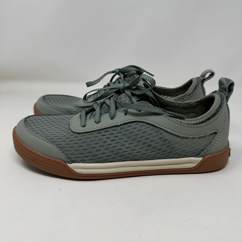 L.L. Bean Shoes Women 6.5 Medium Gray Water Drainage Quick Dry Lace Up Sneakers